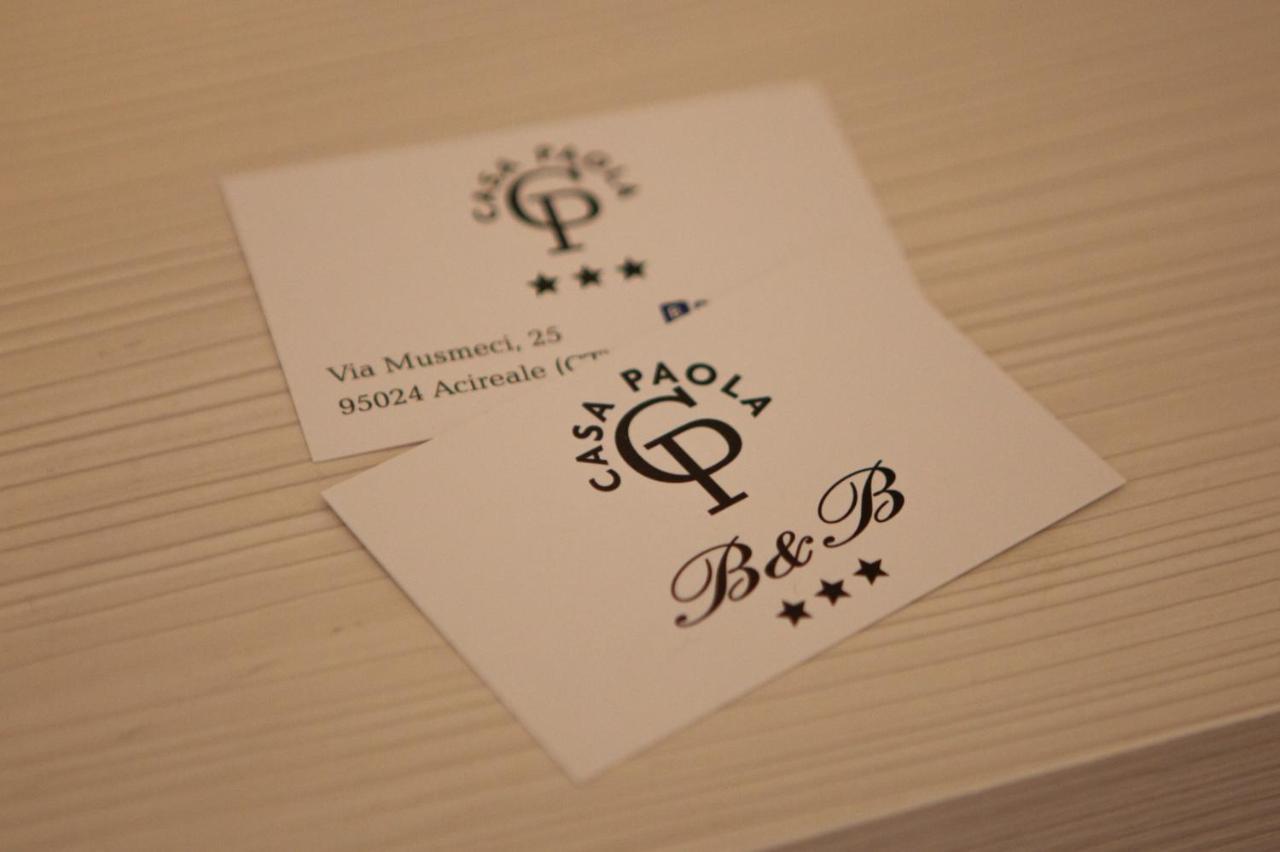 Casapaola B&B Rooms Ачиреале Экстерьер фото